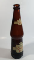Vintage 1964 Canada Dry Old English Ginger Beer 10 oz Brown Amber Glass Beverage Bottle Toronto, Canada