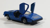 Unknown Brand Tomy Tomica Style Casting Dome-O Blue with Stars Die Cast Toy Exotic Car Vehicle with Opening Doors