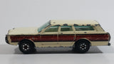 Yatming Ford Station Wagon No. 1015 Light Cream Wood Paneling Die Cast Toy Car Vehicle