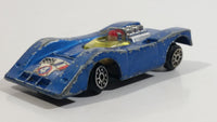 Rare Vintage TinToys BRM P154 Can AM Blue #4 W.T. 704 Die Cast Toy Race Car Vehicle - Hong Kong