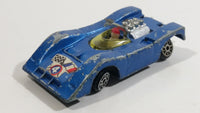 Rare Vintage TinToys BRM P154 Can AM Blue #4 W.T. 704 Die Cast Toy Race Car Vehicle - Hong Kong