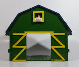 1998 Enesco Mary's Moo Moos & John Deere Display Barn Wood and Resin Decorative Farming Collectible