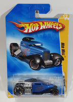 2009 Hot Wheels HW Premiere Mid Mill Blue and Black Die Cast Toy Car Vehicle - New in Package Sealed