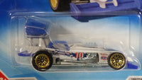 2010 Hot Wheels Race World Speedway HW Super Modified Pearl White Die Cast Toy Car Vehicle - New in Package Sealed