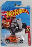 2018 Hot Wheels HW Flames '32 Ford Orange Die Cast Toy Car Vehicle - New in Package Sealed