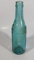 Rare Antique 1900-1916 Coca Cola Soda Pop Embossed Blue Green Aqua Glass Beverage Bottle Canada - Embossed Lettering