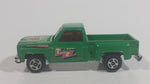 Vintage Universal Products "Flash" Chevy Stepside Truck Green Die Cast Toy Car Vehicle Made in Hong Kong