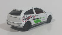 2003 Matchbox Hero City School Time Ford Focus White Die Cast Toy Car Vehicle