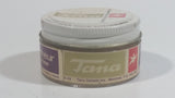 Vintage Tana Boot Shoe Polish Cleaner for Smooth Leather 35g Round Glass Jar Metal Lid Some Product Inside Montreal Quebec