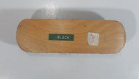 Vintage Black Bristle Wooden Shoe Boot Polish Brush