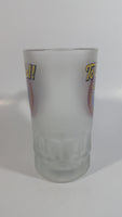 2002 20th Century Fox The Simpsons Homer Simpson "To Alcohol!" Frosted Heavy Glass Beer Mug TV Cartoon Collectible