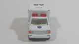 Realtoy Fire Dept. Special Equipment Ambulance White 68 Die Cast Toy Car Rescue Medic Emergency Vehicle