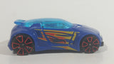 2017 Hot Wheels Gas Station High Voltage Blue Die Cast Toy Race Car Vehicle