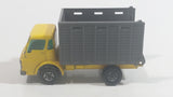 Vintage Lesney Matchbox Series Cattle Truck No. 37 Yellow Die Cast Toy Car Vehicle
