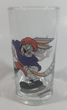 1998 Smucker's Collectables Warner Bros. Hockey Themed Bugs Bunny Cartoon Character Small Drinking Glass