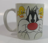 MSC Warner Bros. Looney Tunes Characters Sylvester The Cat and Tweety Bird Themed Cartoon Ceramic Coffee Mug Television Collectible