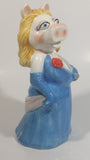 Sigma The Muppets Miss Piggy in Blue Dress 8" Tall Ceramic Coin Bank