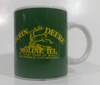 Gibson John Deere Tractors Moline, Illiniois Ceramic Coffee Mug Farming Collectible