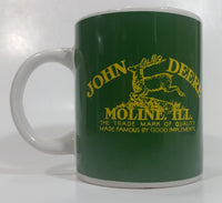 Gibson John Deere Tractors Moline, Illiniois Ceramic Coffee Mug Farming Collectible