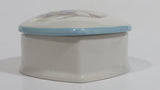 Vintage Holly Hobbie Designer's Collection "Blue Girl" Fine Porcelain Heart Shaped Trinket Box Made in Japan