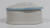 Vintage Holly Hobbie Designer's Collection "Blue Girl" Fine Porcelain Heart Shaped Trinket Box Made in Japan
