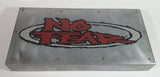 1990s No Fear Fashion Clothing Brand Metal Retail Store Display Sign 16" x 8" x 2"