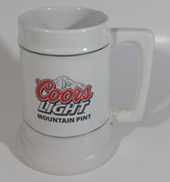 Coors Light Beer Mountain Pint 6" Tall Stein Mug Breweriana Collectible Drinkware