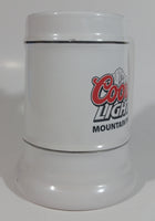 Coors Light Beer Mountain Pint 6" Tall Stein Mug Breweriana Collectible Drinkware