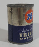 Rare Vintage Unocal 76 Super Royal Triton Motor Oil "The Finest" 4 oz Tin Metal Coin Bank