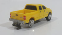 ERTL 2005 Dodge Ram 1500 Truck Yellow Die Cast Toy Car Vehicle Missing one Tire