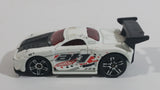 2004 Hot Wheels First Editions Tooned Toyota MR2 White Die Cast Toy Car Vehicle