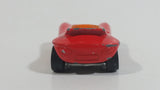 1998 Hot Wheels First Editions Cat-A-Pult Red 64 White Die Cast Toy Race Car Vehicle