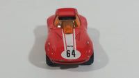 1998 Hot Wheels First Editions Cat-A-Pult Red 64 White Die Cast Toy Race Car Vehicle