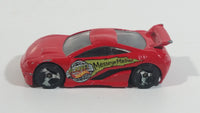 2001 Hot Wheels City Service Seared Tuner Red Planet Messenger Madness Die Cast Toy Car Vehicle