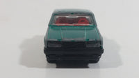 Majorette Volvo No. 230 Volvo 760 GLE Sedan Green 1/61 Scale Die Cast Toy Car Vehicle with Opening Doors