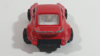 Vintage Majorette Porsche 911 Turbo No. 209 Red 1/57 Scale Die Cast Toy Car Vehicle with Opening Doors