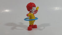 2007 McDonald's Ronald McDonald Hula Hoop Plastic Toy Figure