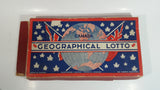 Antique 1930s Playthings Limited Canada Geographical Lotto Game in Box Toronto, Canada