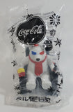 2018 Limited Edition Cineplex Movie Theatres Coca-Cola Coke Polar Bear Watching a 3D Movie with Popcorn and Bottle Hanging 3" Ornament Brand New In Package