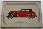 Vintage Red Mercedes Benz "K" 1926 12" x 18" Antique Car Glass Mirror Man Cave Garage Collectible