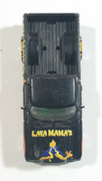 Johnny Lightning 60's Studebaker Truck Lava Mama's Black Die Cast Toy Car Vehicle with Opening Hood