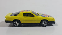 Yatming Chevrolet Camaro Z-28 #21 Yellow No. 801 Die Cast Toy Car Vehicle