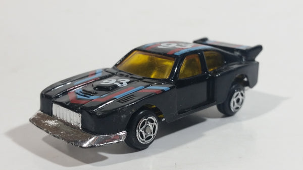 1980s Summer Marz Karz Ford Capri S8005 Black #93 Die Cast Toy Race Car Vehicle