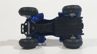 Maisto 350 Quad ATV 4 Wheeler All Terrain Vehicle Blue Pullback Die Cast Motorized Friction Toy Car Vehicle
