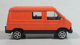 Unknown Brand Bright Fluorescent Orange Die Cast Toy Car Vehicle
