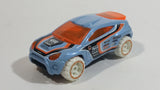 2011 Hot Wheels Thrill Racers - Ice - Toyota RSC Pale Blue Die Cast Toy Concept Car SUV Vehicle