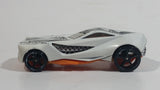2009 Hot Wheels HW Special Features Urban Agent Pearl White Die Cast Toy Car Vehicle (Missing Missiles)
