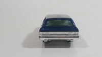 2009 Hot Wheels 1970 Chevrolet Chevelle SS Wagon Blue Die Cast Toy Car Vehicle