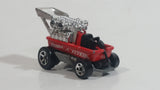 1997 1998 Hot Wheels Crazy Classics Radio Flyer Wagon Red w/ Black Seat Die Cast Toy Car Vehicle