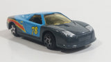 MotorMax No. 6069 Blue and Black  #78 Die Cast Toy Sports Car Vehicle